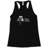 and that how i saved the world Racerback Tank