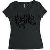 always together Women's Triblend Scoop T-shirt
