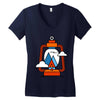 camping Women's V-Neck T-Shirt