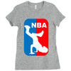 national breakdancing association breakdance Ladies Fitted T-Shirt