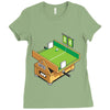 pre computers Ladies Fitted T-Shirt