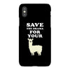 Save The Drama For Your Lama iPhoneX