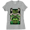 hell on wheels version two Ladies Fitted T-Shirt