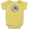 fast speed bicycle bike biking sport athlete geek gift idea tee shirt Baby Onesie