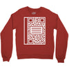 qr composition Crewneck Sweatshirt