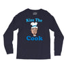 kiss the cook Long Sleeve Shirts