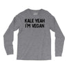 kale yeah i'm vegan Long Sleeve Shirts