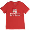 republican V-Neck Tee