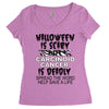 halloween is scary but carcinoid cancer is deadly spread the word help Women's Triblend Scoop T-shirt