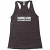 men's funny graphic Racerback Tank