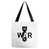 war Tote Bags
