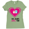 owl always love you Ladies Fitted T-Shirt