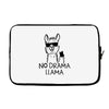 no drama llama Laptop sleeve