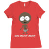 save starvin 'marvin Ladies Fitted T-Shirt