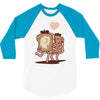 french toast kiss 3/4 Sleeve Shirt