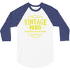 vintage 1985 3/4 Sleeve Shirt