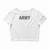 army   classic Crop Top