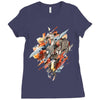 builder's downfall Ladies Fitted T-Shirt