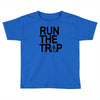run the trap mens trap music t shirt dope swag hipster flosstradamus t Toddler T-shirt