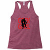 geek girl 3 4 sleeve baseball Racerback Tank