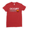 elon musk occupy mars Ladies Fitted T-Shirt