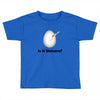 is it Unicorn Toddler T-shirt