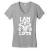i am the one who lifts Women's V-Neck T-Shirt