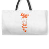 Sleeps With Bull Terrier Weekender Totes