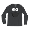 Cookie Monster Face Long Sleeve Shirts