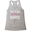 I Stole His Heart Racerback Tank