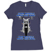 funny , fourtwo wheels, ideal gift, birthday present Ladies Fitted T-Shirt