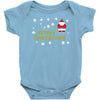 santa peeing merry christmas Baby Onesie