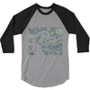 ascii night 3/4 Sleeve Shirt