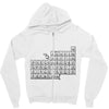 questionable table of elements Zipper Hoodie