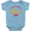 This Girl Loves Her Dog Baby Onesie