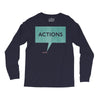 louder than words Long Sleeve Shirts