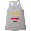 sunset line Racerback Tank