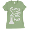 science gets me high Ladies Fitted T-Shirt