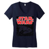 millennium falcon Women's V-Neck T-Shirt