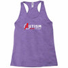autism awareness shirt autism dad Racerback Tank