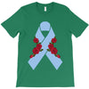 stomach cancer ribbon and rose T-Shirt
