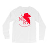 neon genesis evangelion anime nerv logo Long Sleeve Shirts