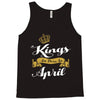kings are born in april Tank Top