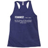 Feminist Noun Racerback Tank