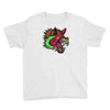 pink punk wolf Youth Tee