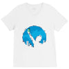 bat signal V-Neck Tee