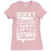This Girl Is Taken By A Super Sexy December Boyfriend Ladies Fitted T-Shirt