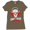 can't sleep clowns will eat me Ladies Fitted T-Shirt