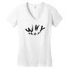 why not Women's V-Neck T-Shirt