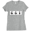 elements of bacon t shirt Ladies Fitted T-Shirt